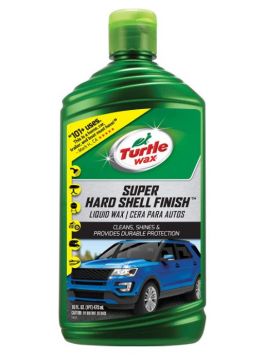 Turtle Wax T-123R Super Hard Shell Liquid Car Wax 16 oz Bottle